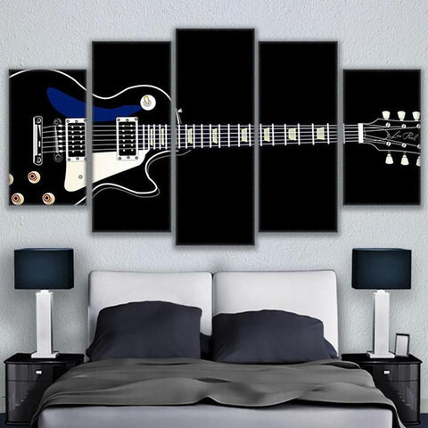 Electric Guitar Music Illustration - Mystikz Gaming